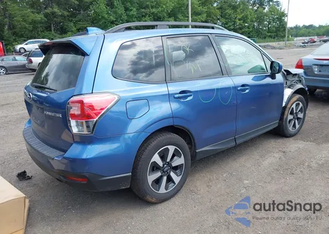 2018 Subaru Forester 2.5I Premium z USA, uszkodzony, nr VIN JF2SJAGC1JH582240